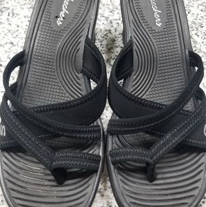 Skechers Wedge Rumblers Sandals